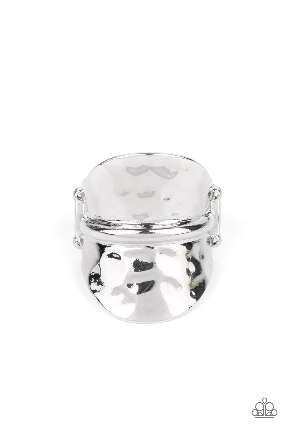 High Stakes Gleam - silver - Paparazzi ring