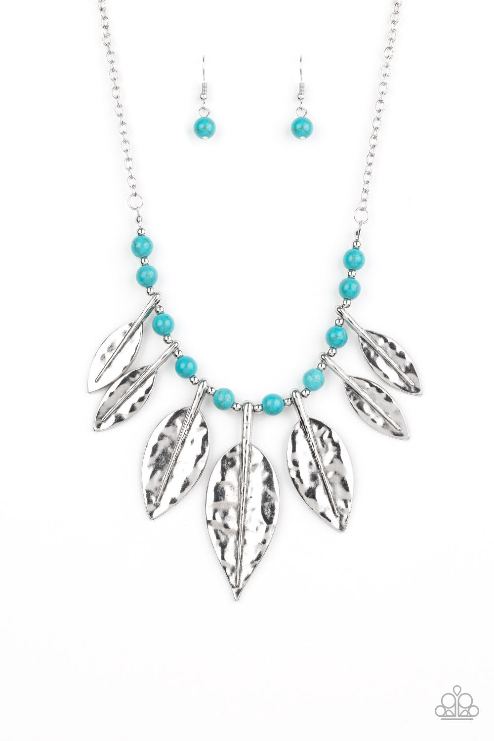 Highland Harvester - blue - Paparazzi necklace