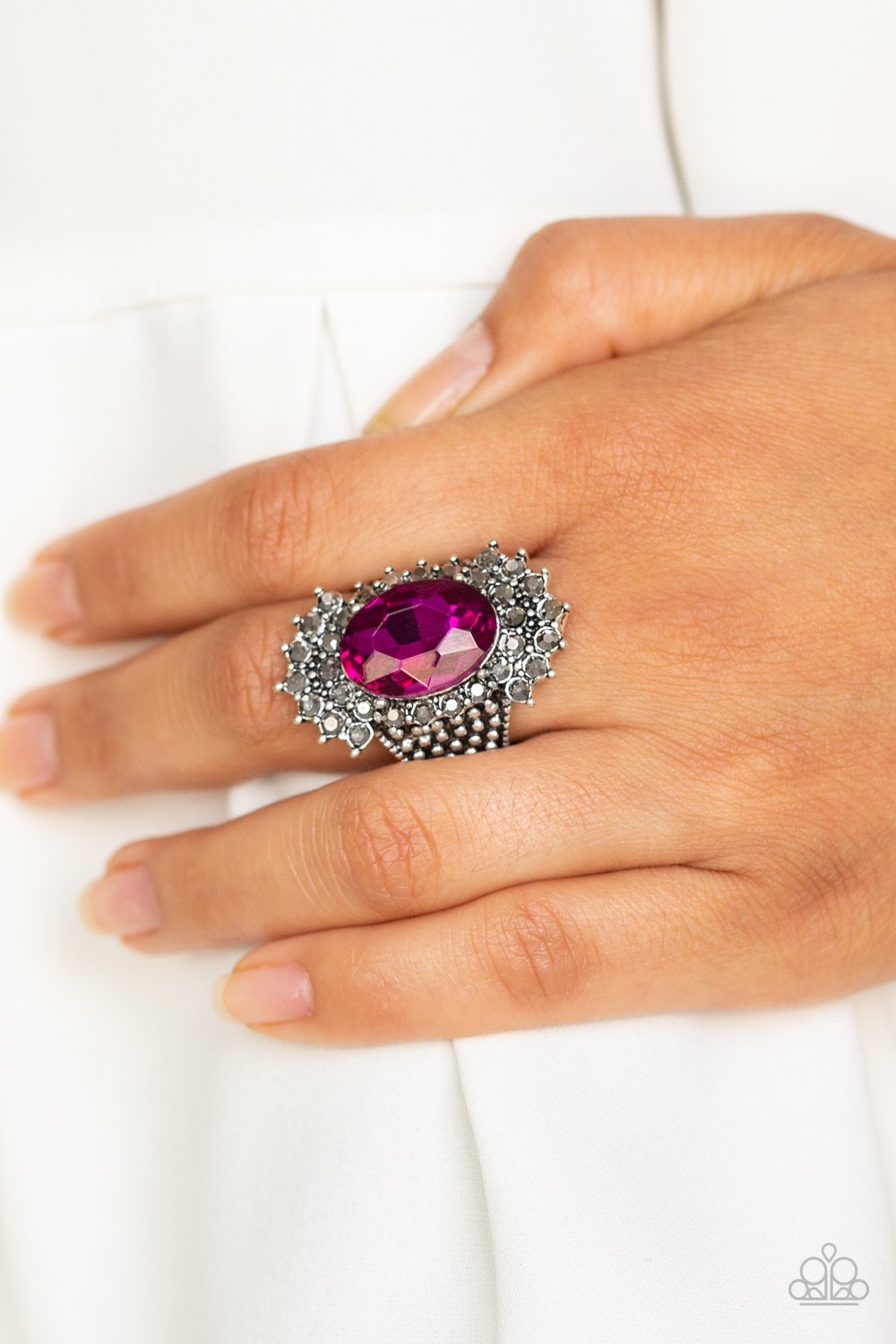 Him and Heir-pink-Paparazzi ring