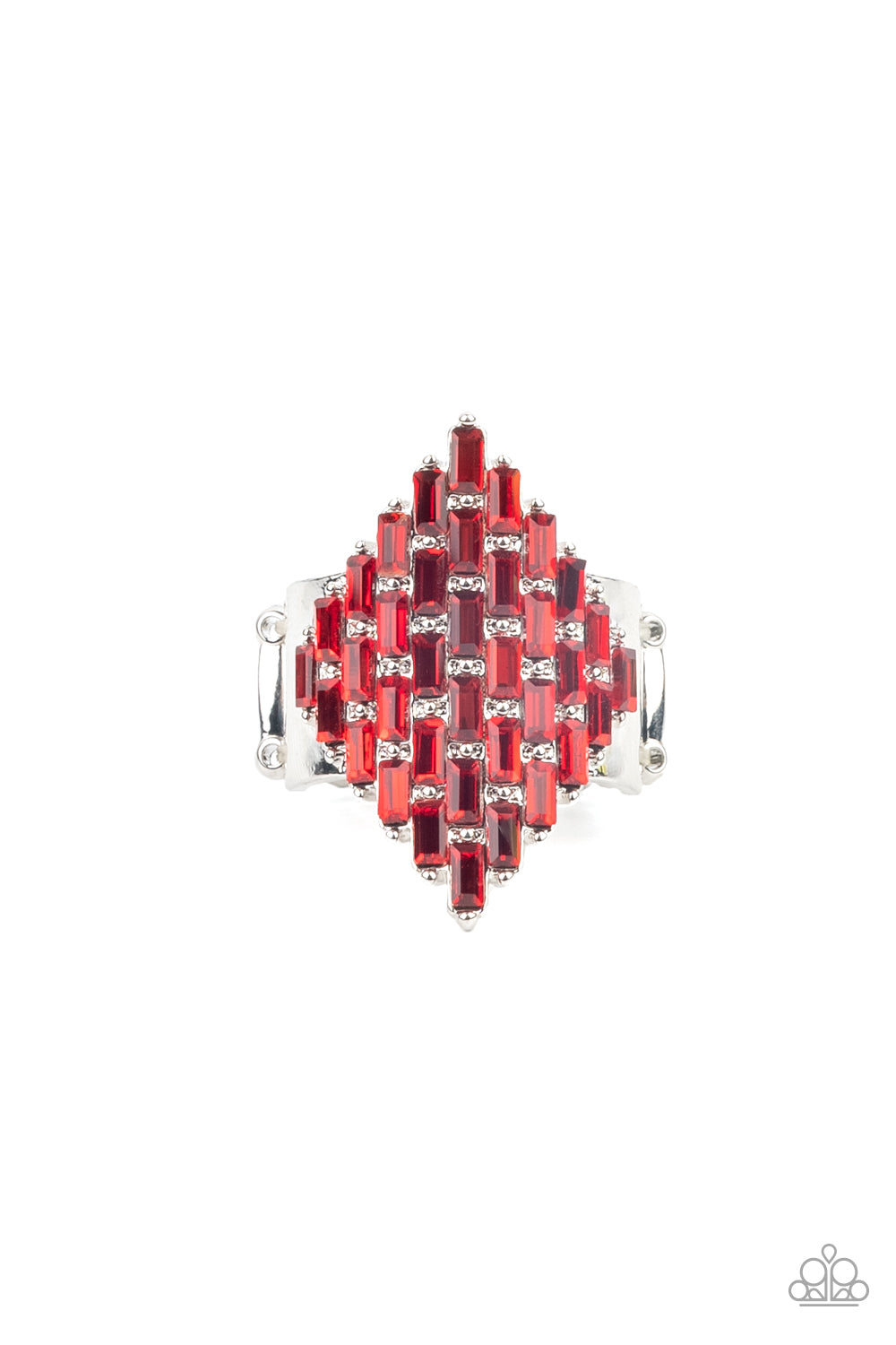 Hive Hustle - red - Paparazzi ring