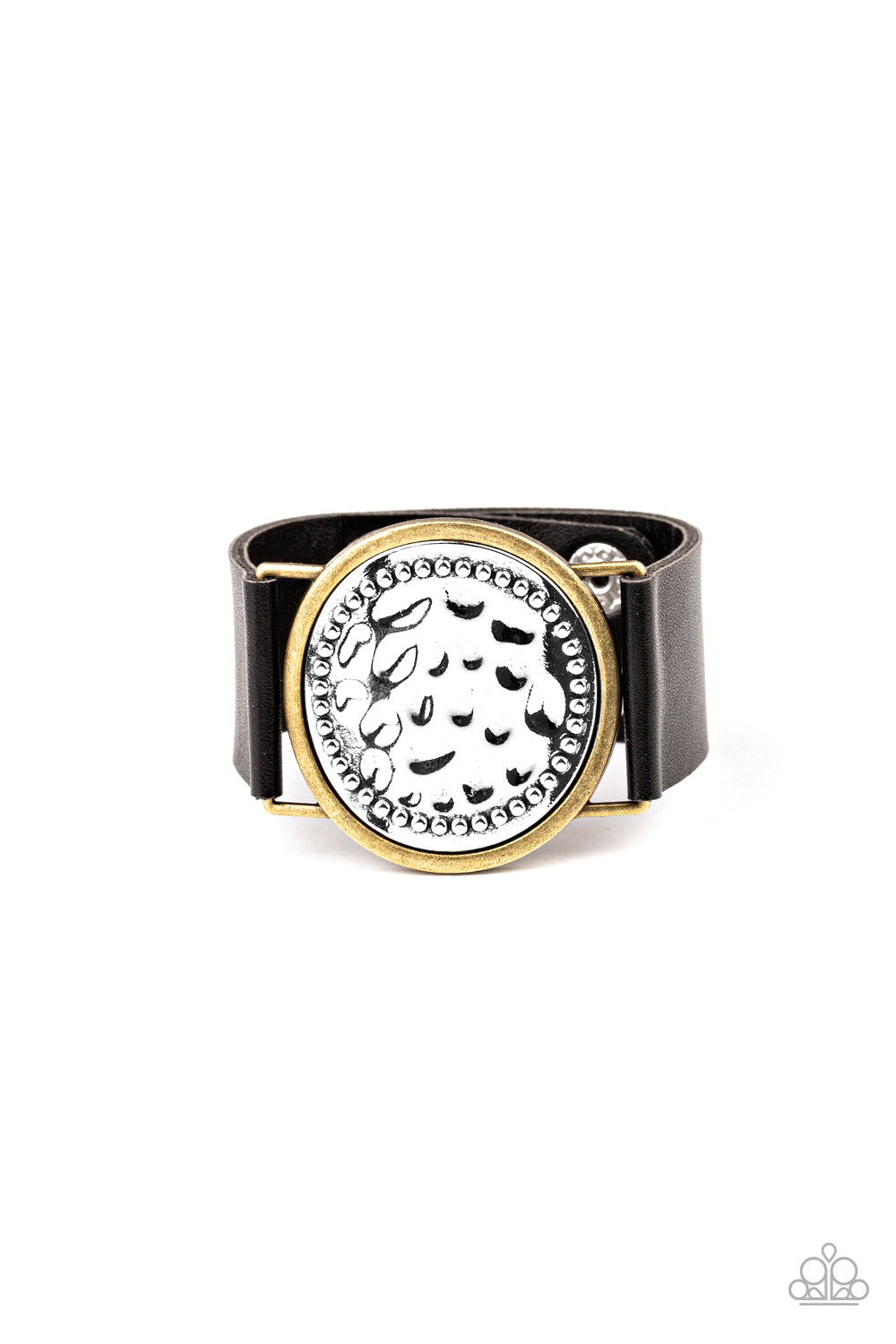 Hold Onto Your Buckle - black - Paparazzi bracelet
