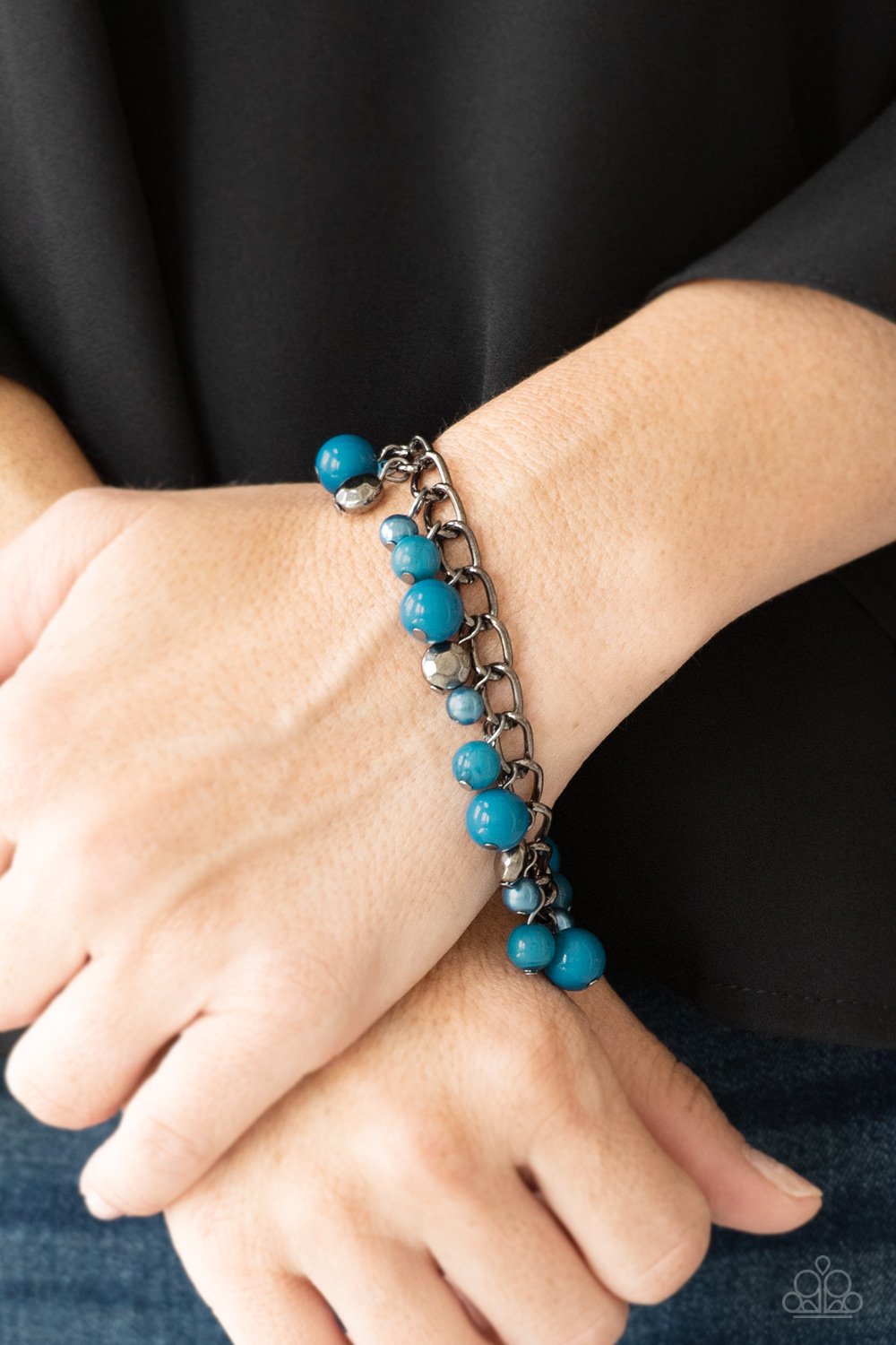 Hold My Drink - blue - Paparazzi bracelet