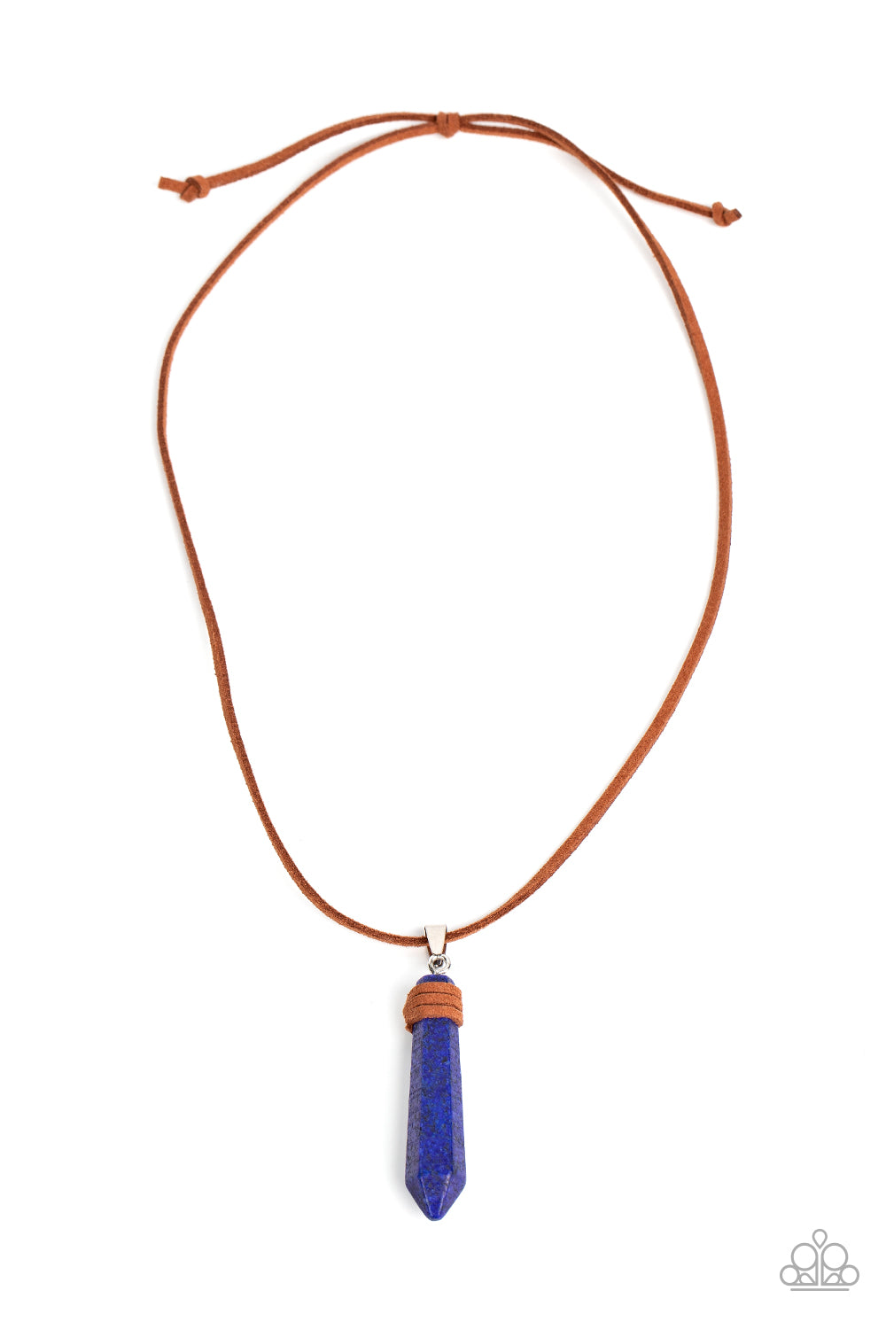 Holistic Harmony - blue - Paparazzi MENS necklace