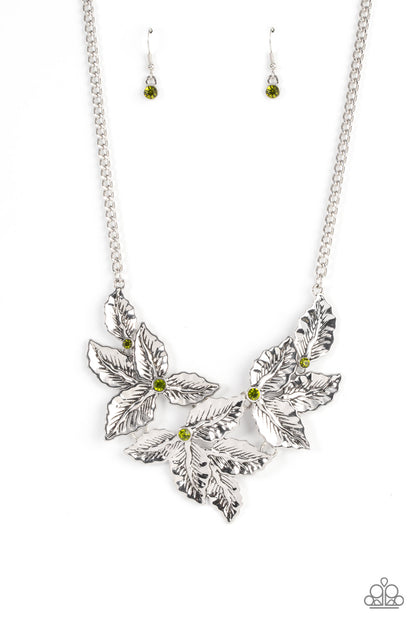 Holly Heiress - green - Paparazzi necklace