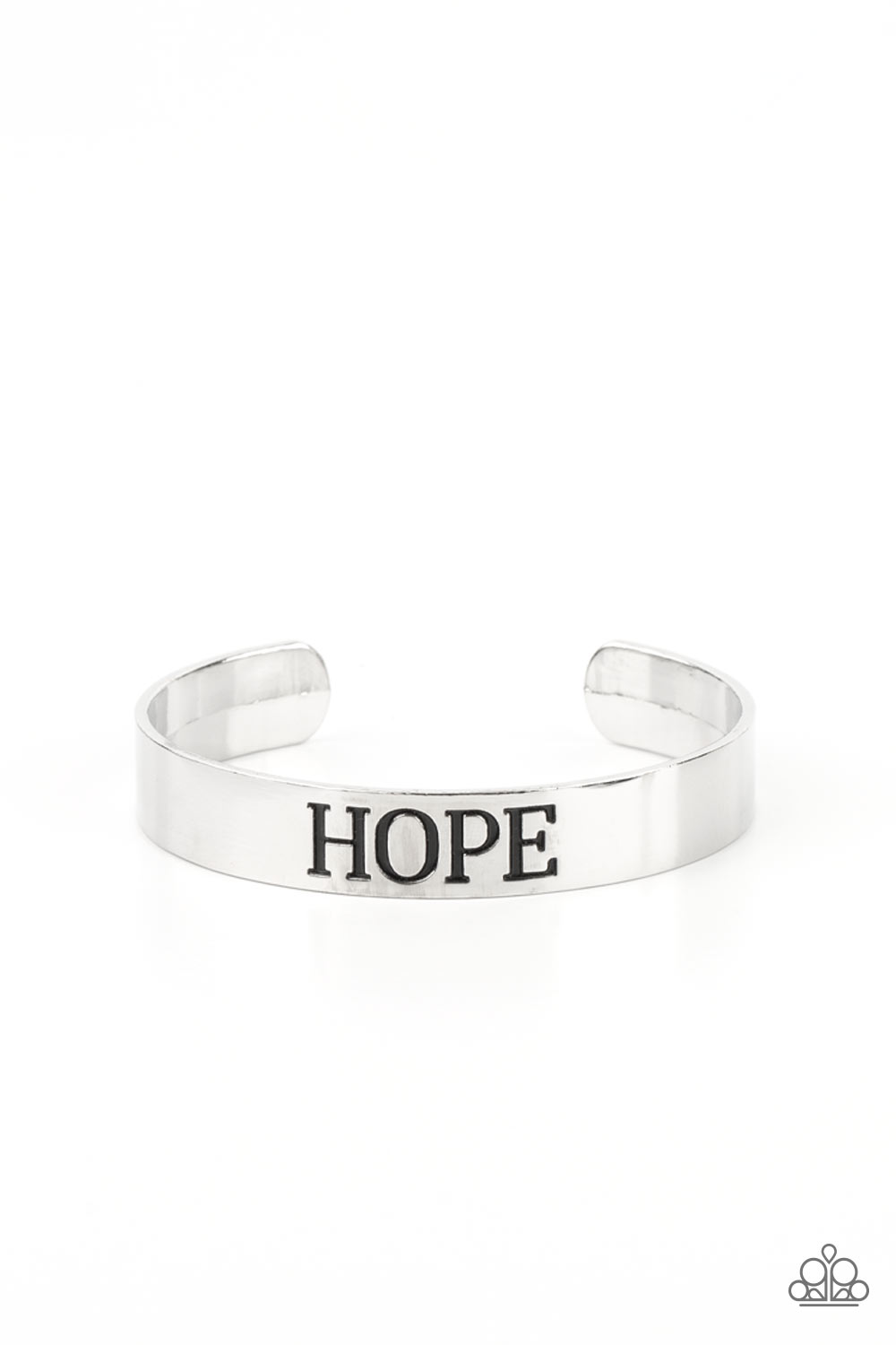 Hope Makes The World Go Round - silver - Paparazzi bracelet
