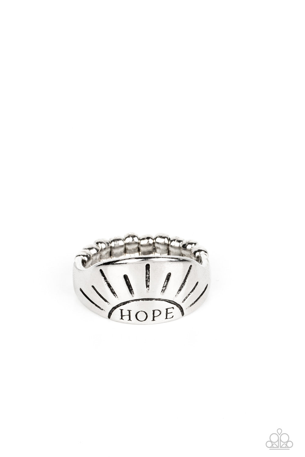 Hope Rising - silver - Paparazzi ring