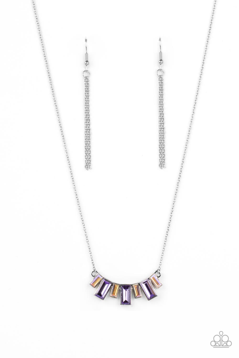 Hype Girl Glamour - purple - Paparazzi necklace