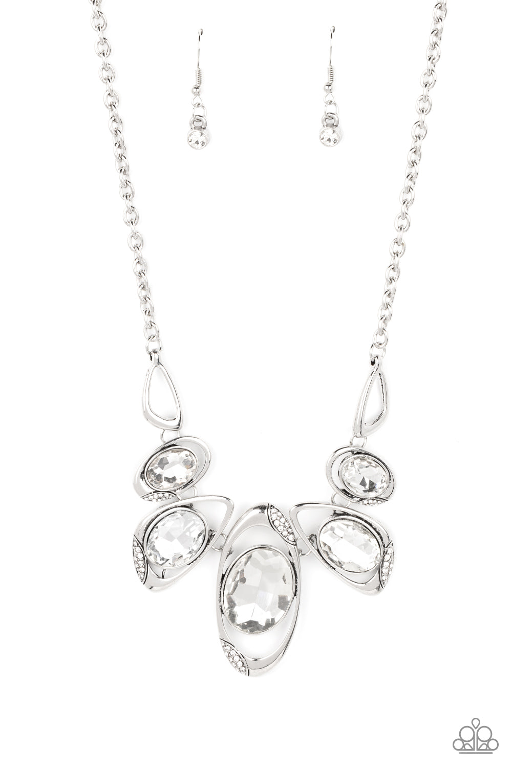 Hypnotic Twinkle - white - Paparazzi necklace