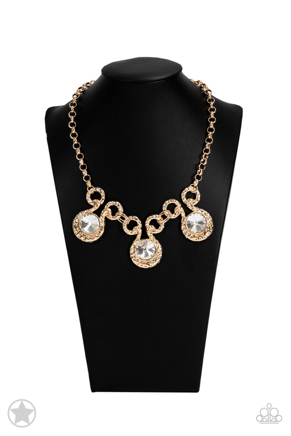 Hypnotized - gold - Paparazzi necklace