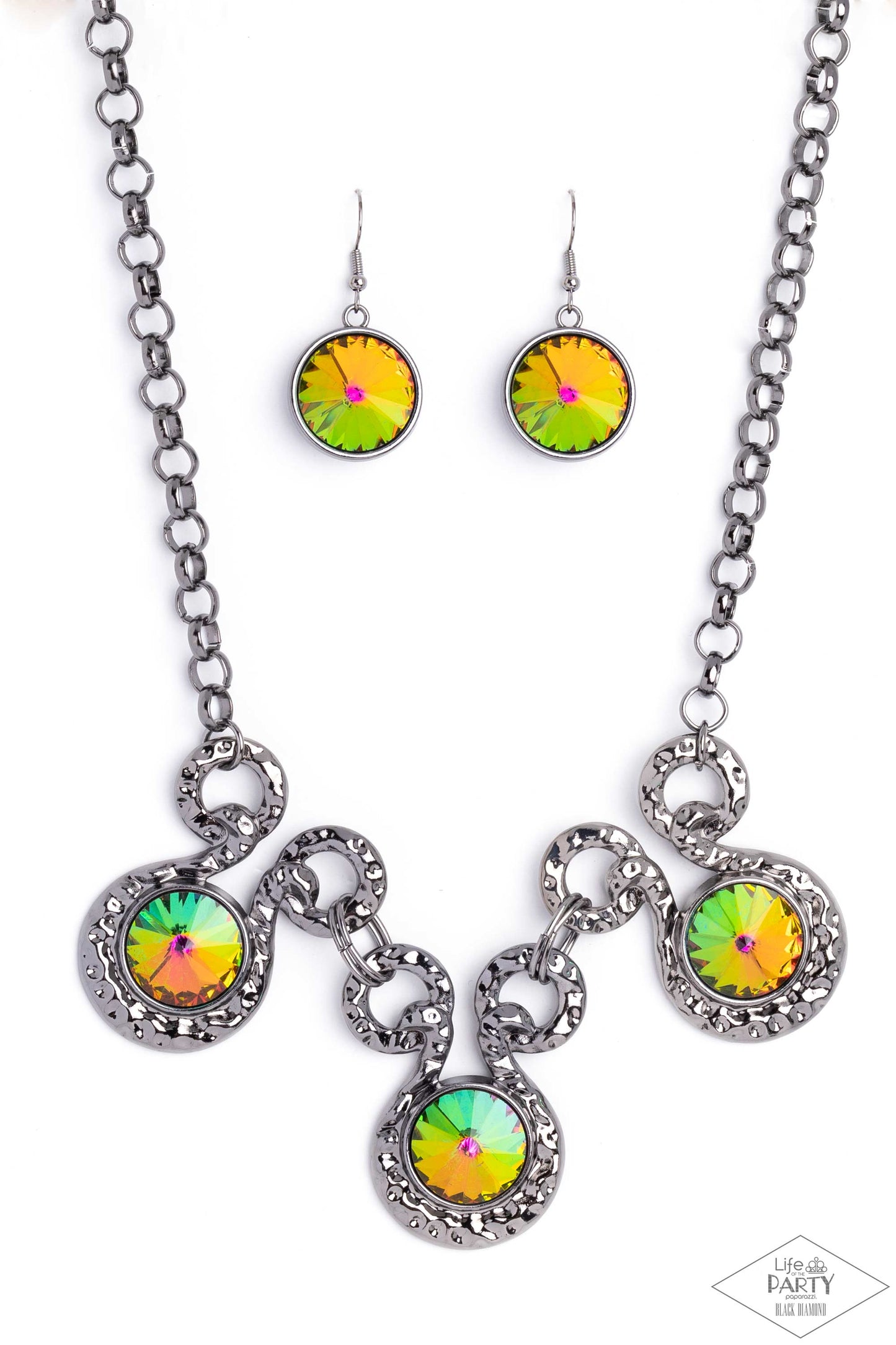 Hypnotized - multi - Paparazzi necklace