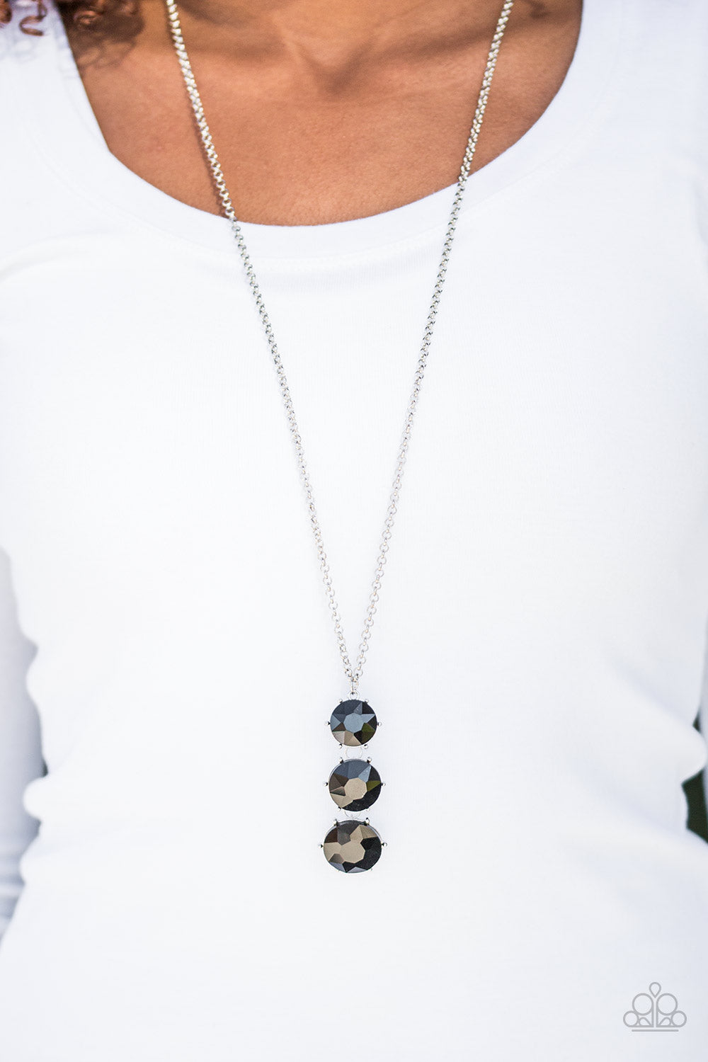 I Solemnly Swear to Sparkle - black - Paparazzi necklace