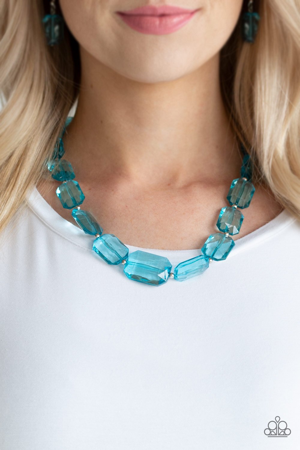 ICE-versa-blue-Paparazzi necklace