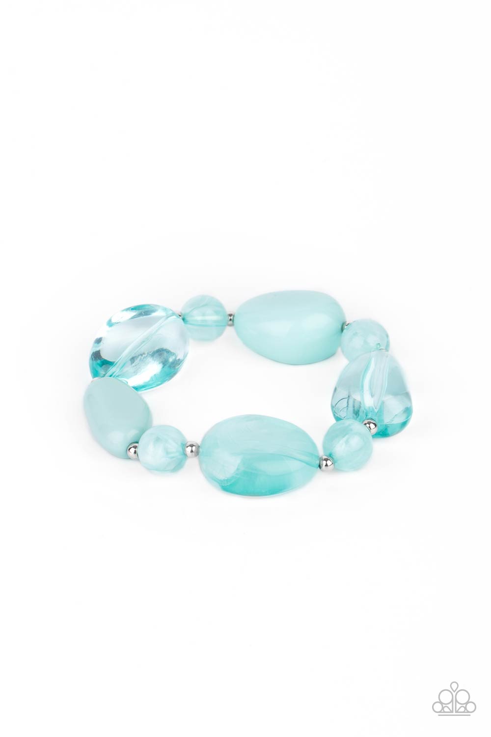 I Need a STAYCATION - blue - Paparazzi bracelet