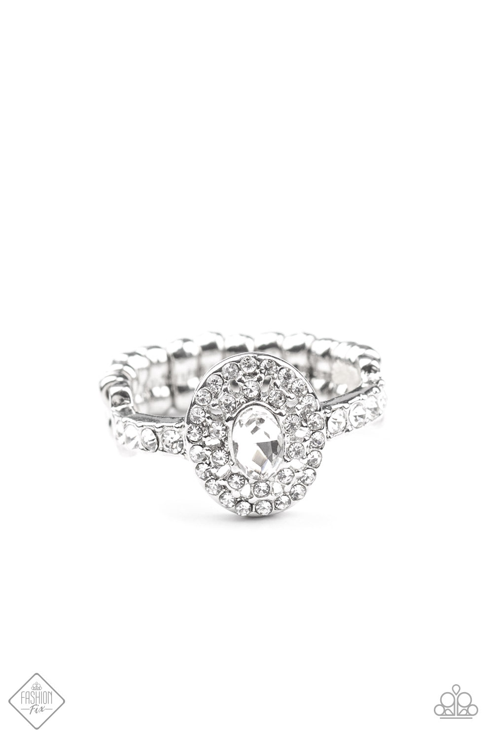 I Said Yes - white - Paparazzi ring