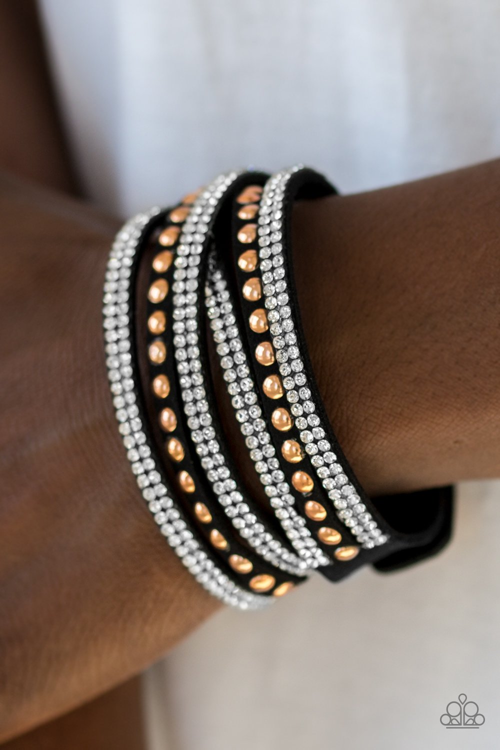 I BOLD You So - black - Paparazzi bracelet