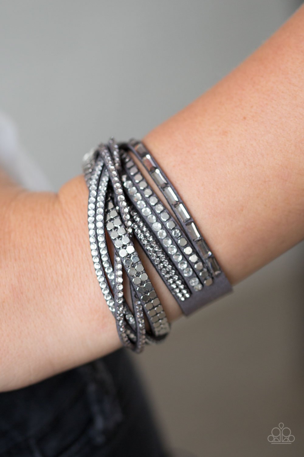 I Came to Slay-silver-Paparazzi bracelet