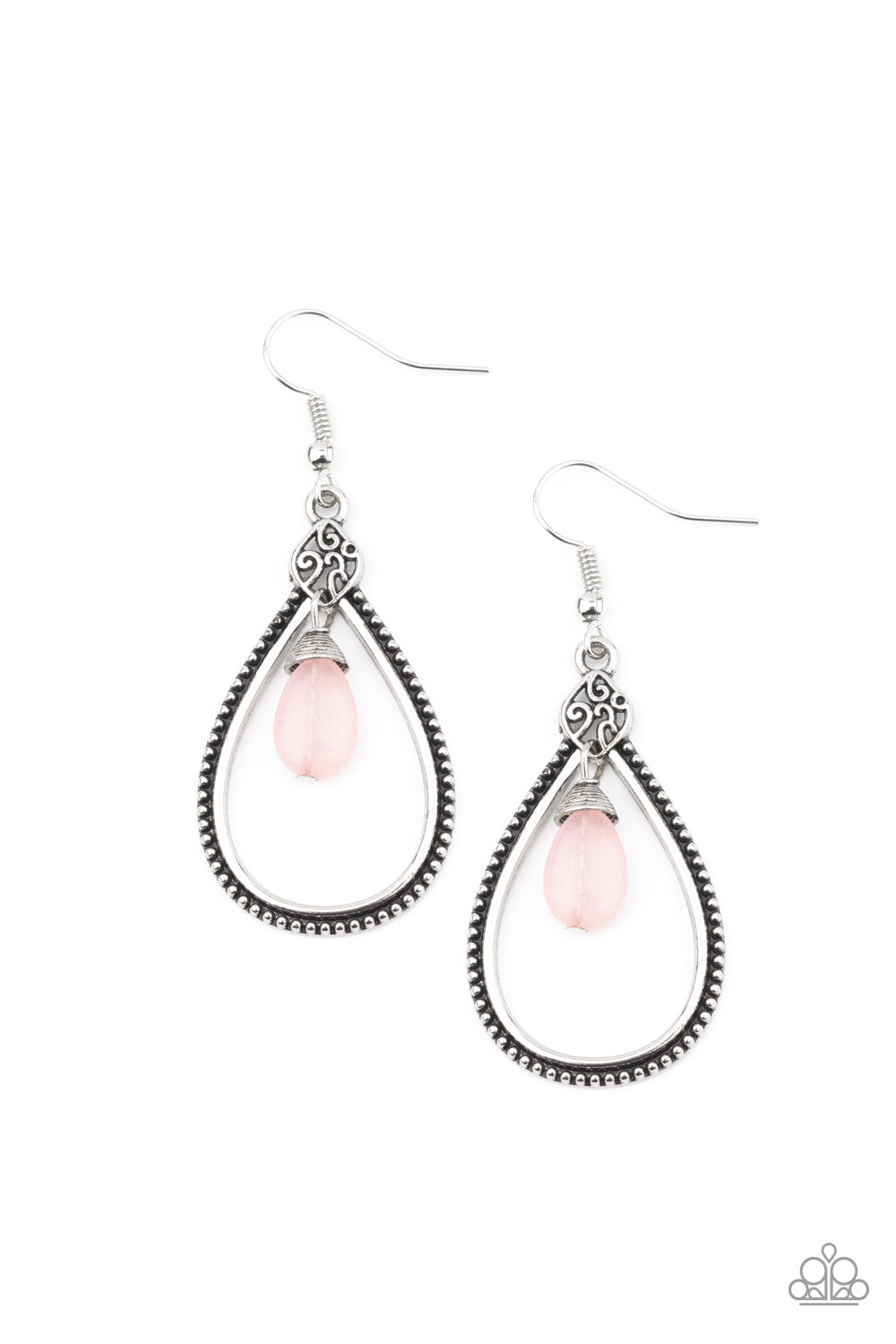 I'll Believe It ZEN I See It - pink - Paparazzi earrings