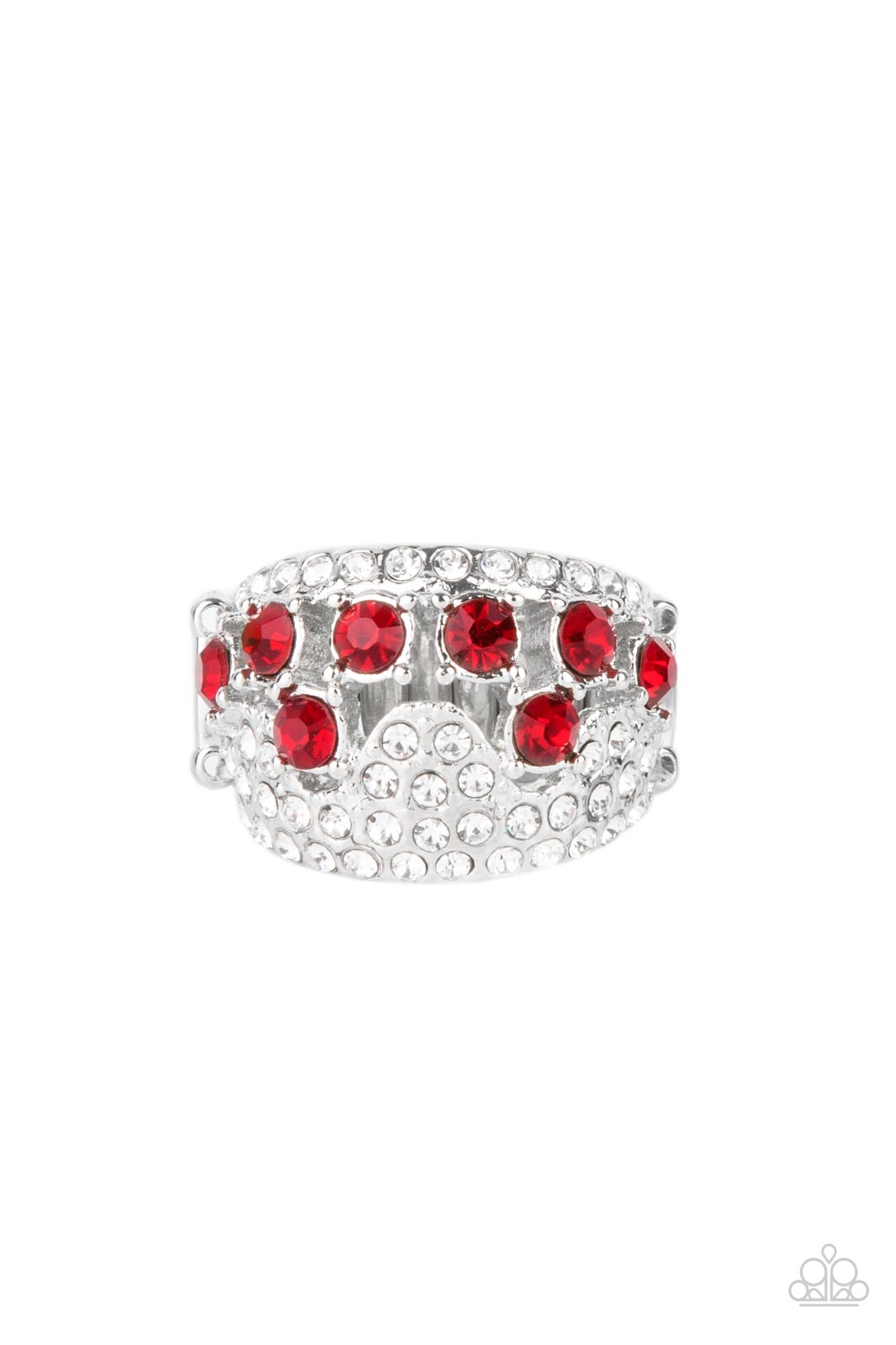 Imperial Incandescence - red - Paparazzi ring