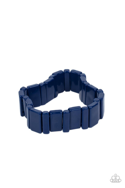 In Plain SIGHTSEER - blue - Paparazzi bracelet