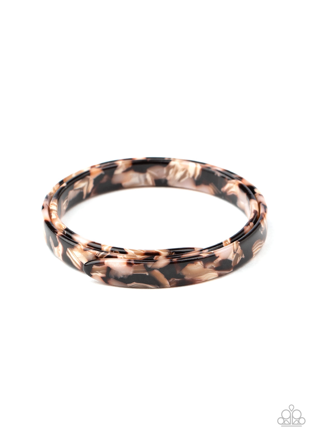 In The HAUTE Zone - brown - Paparazzi bracelet