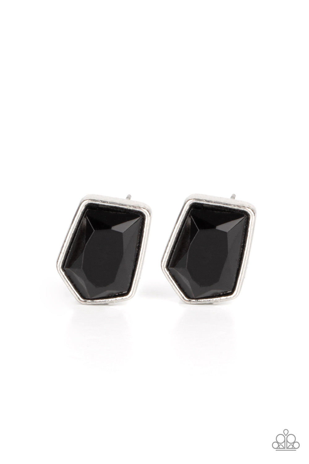 Indulge Me - black - Paparazzi earrings