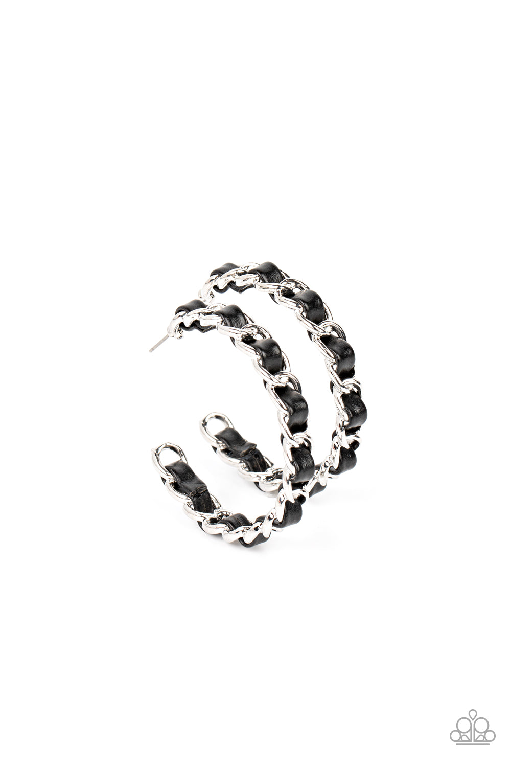 Industrial Incantation - black - Paparazzi earrings