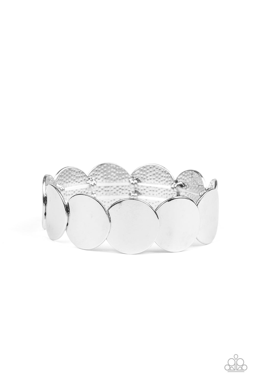Industrial Influencer - silver - Paparazzi bracelet