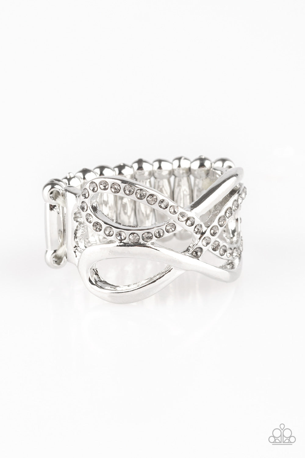 Infinite Illumination - silver - Paparazzi ring