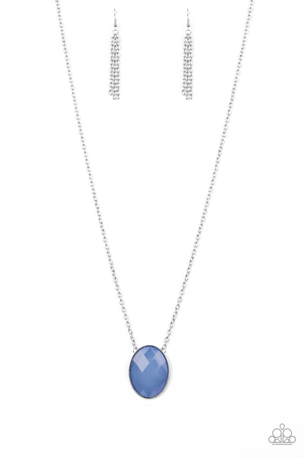 Intensely Illuminated - blue - Paparazzi necklace