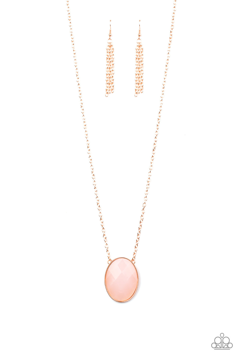 Intensely Illuminated - copper - Paparazzi necklace