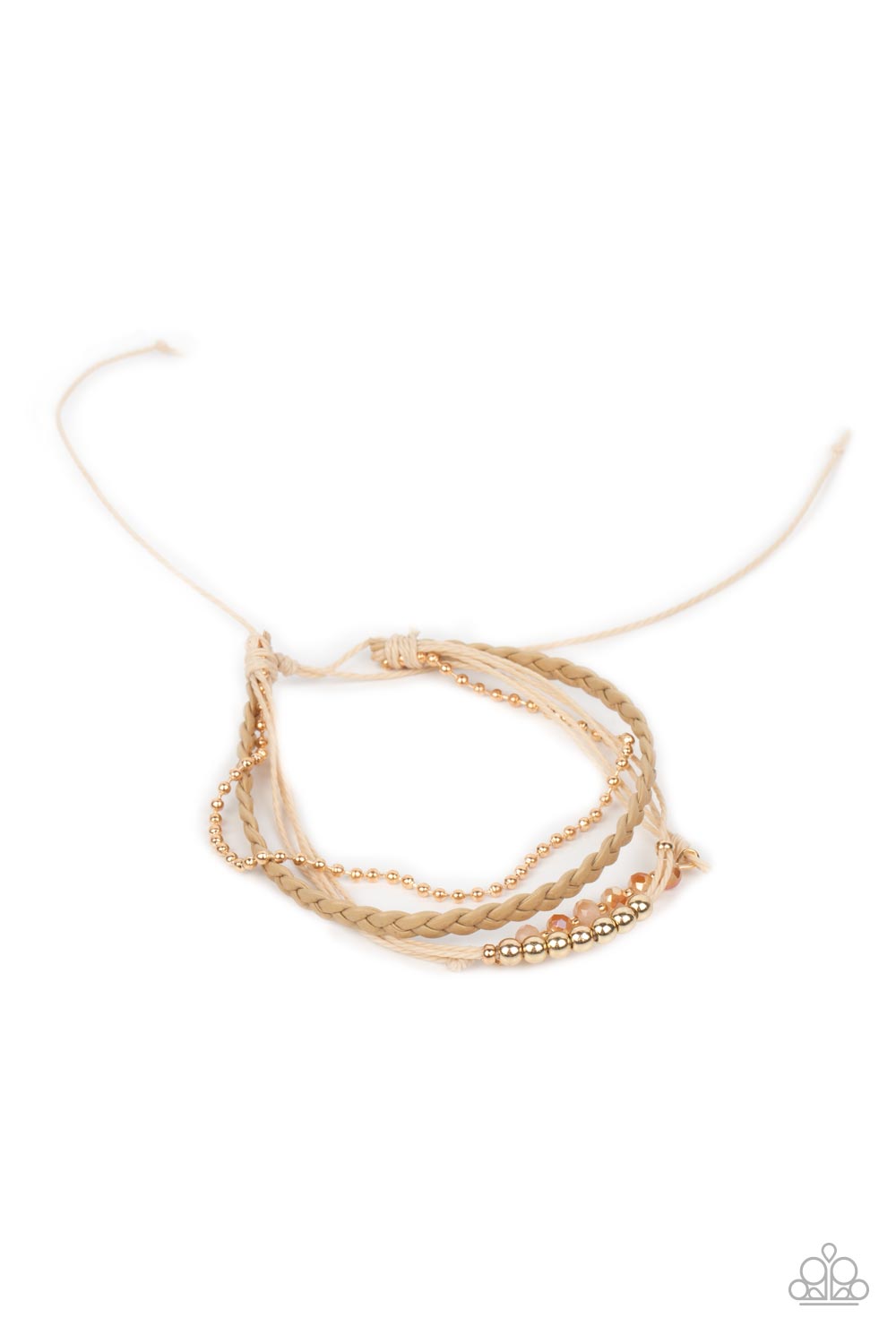 Intergalactic Gamechanger - gold - Paparazzi bracelet