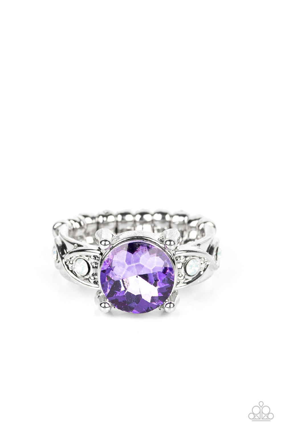 Intergalactic I Do - purple - Paparazzi ring