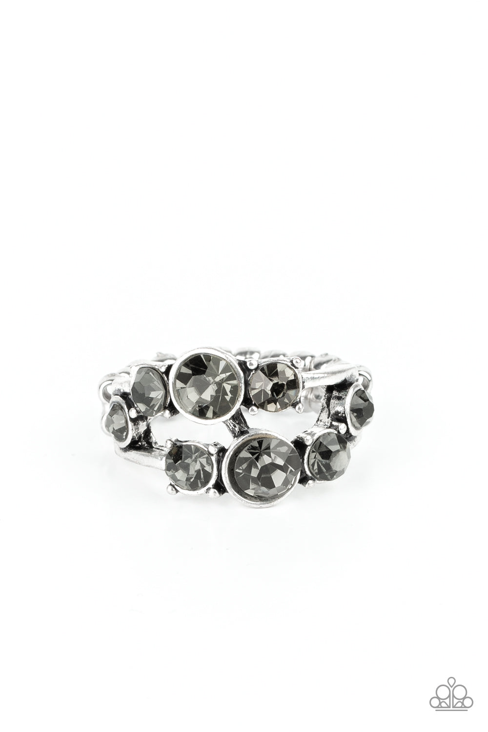 Interstellar Fashion - silver - Paparazzi ring