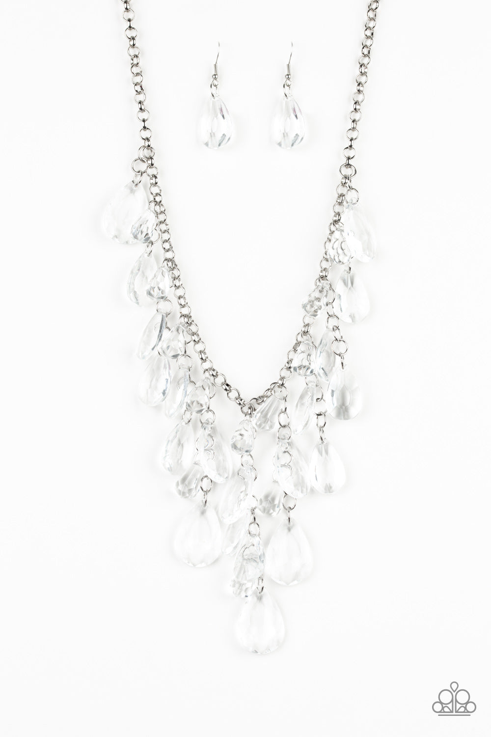 Irresistible Iridescence - white - Paparazzi necklace