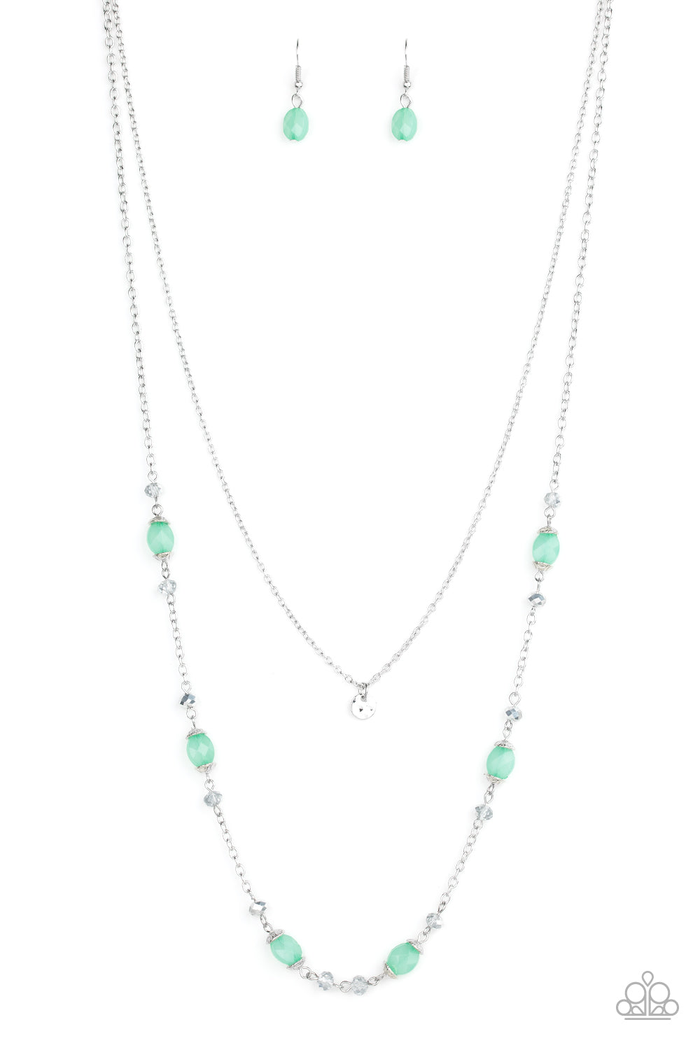 Irresistibly Iridescent - green - Paparazzi necklace