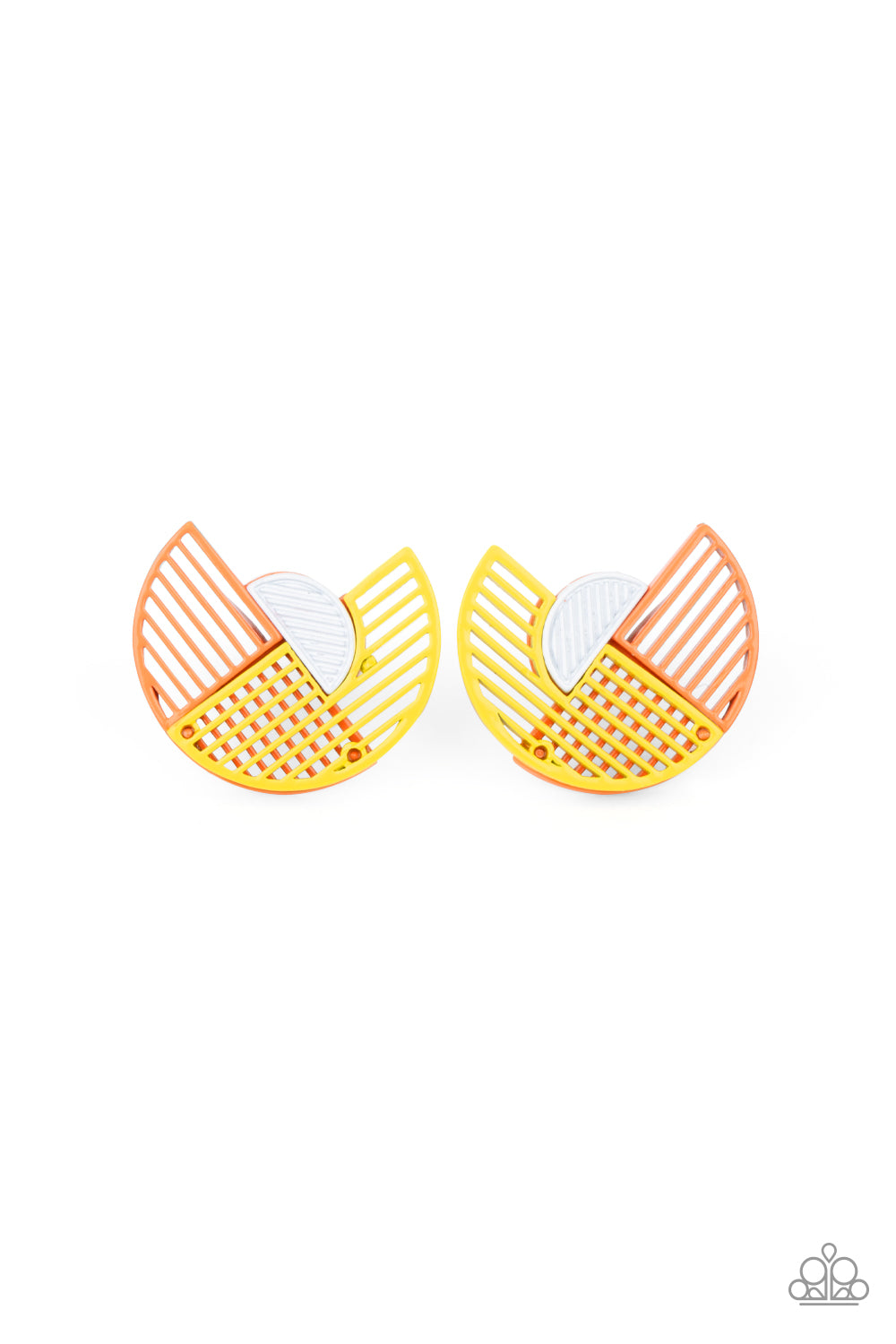 It’s Just an Expression - yellow - Paparazzi earrings