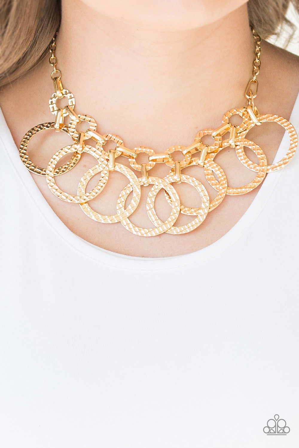 Jammin Jungle-gold-Paparazzi necklace