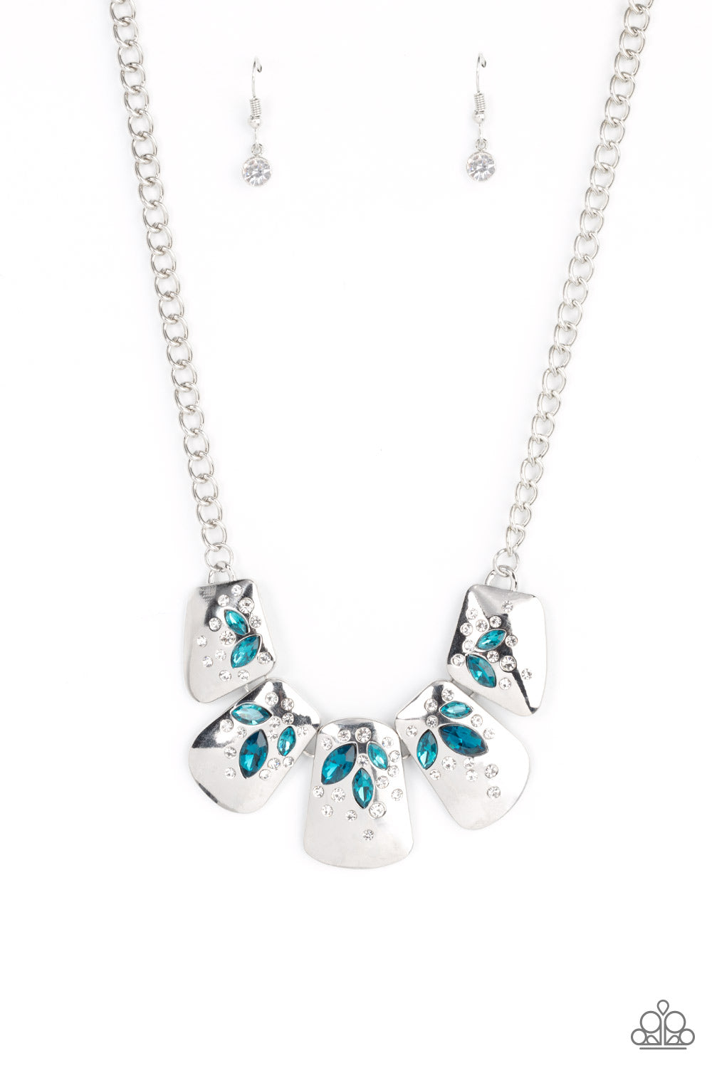 Jubilee Jingle - blue - Paparazzi necklace