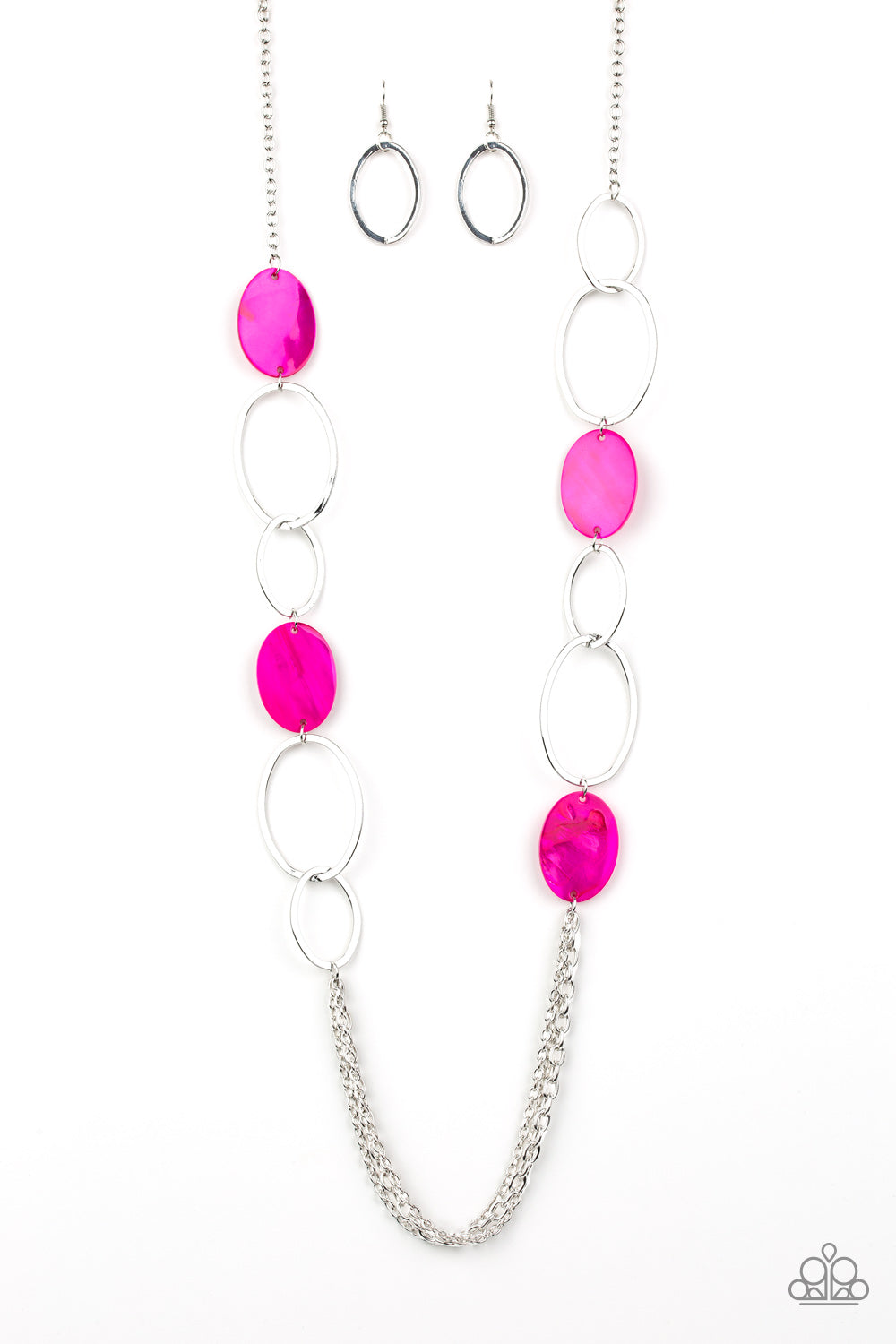 Kaleidoscope Coasts - pink - Paparazzi necklace
