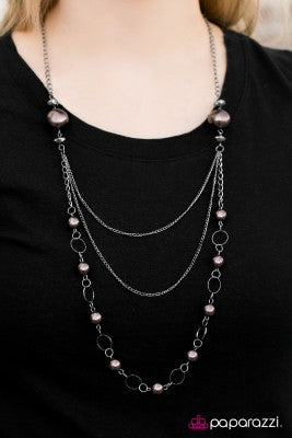 Keep The Mystery Alive - brown - Paparazzi necklace