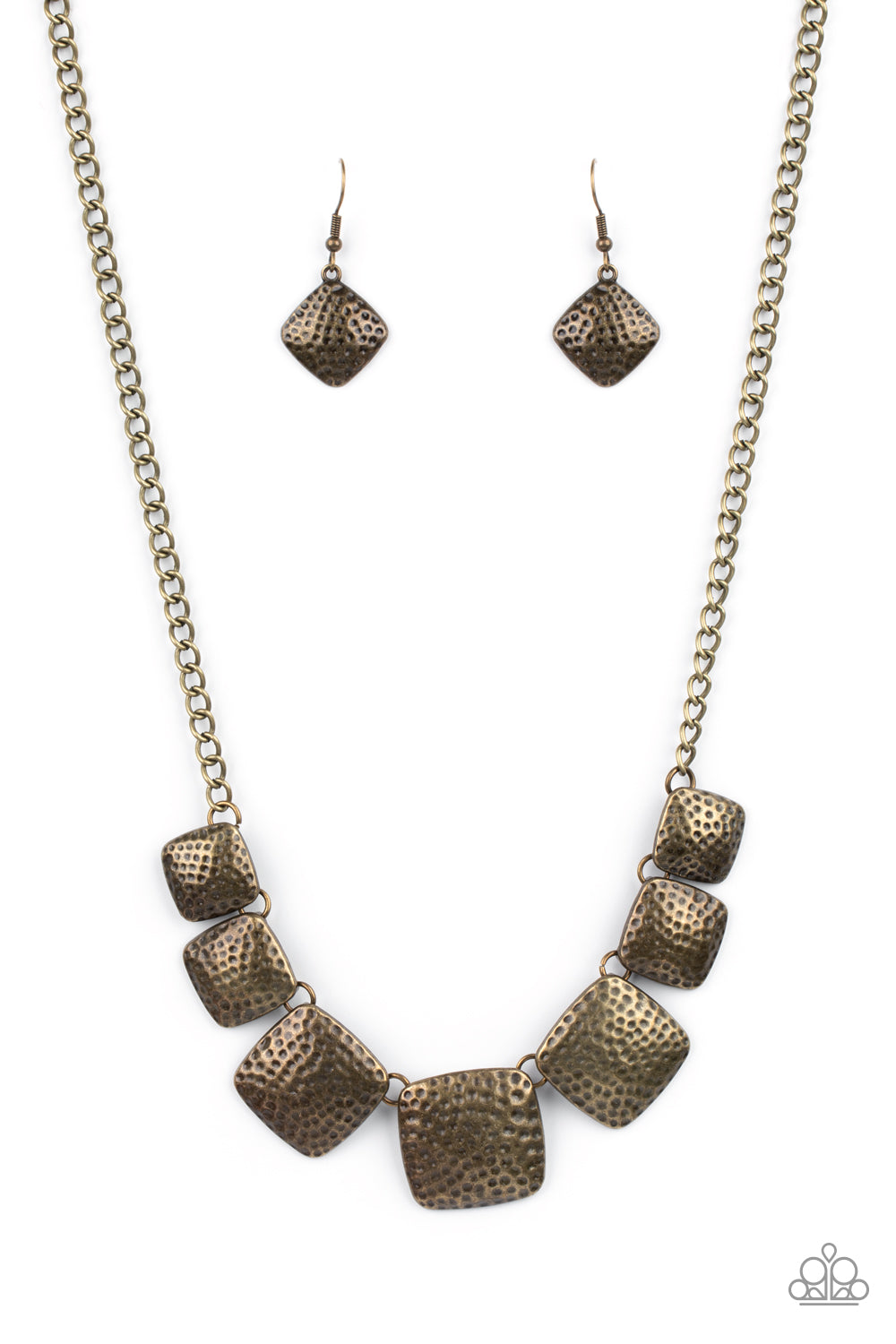 Keeping It RELIC - brass - Paparazzi necklace
