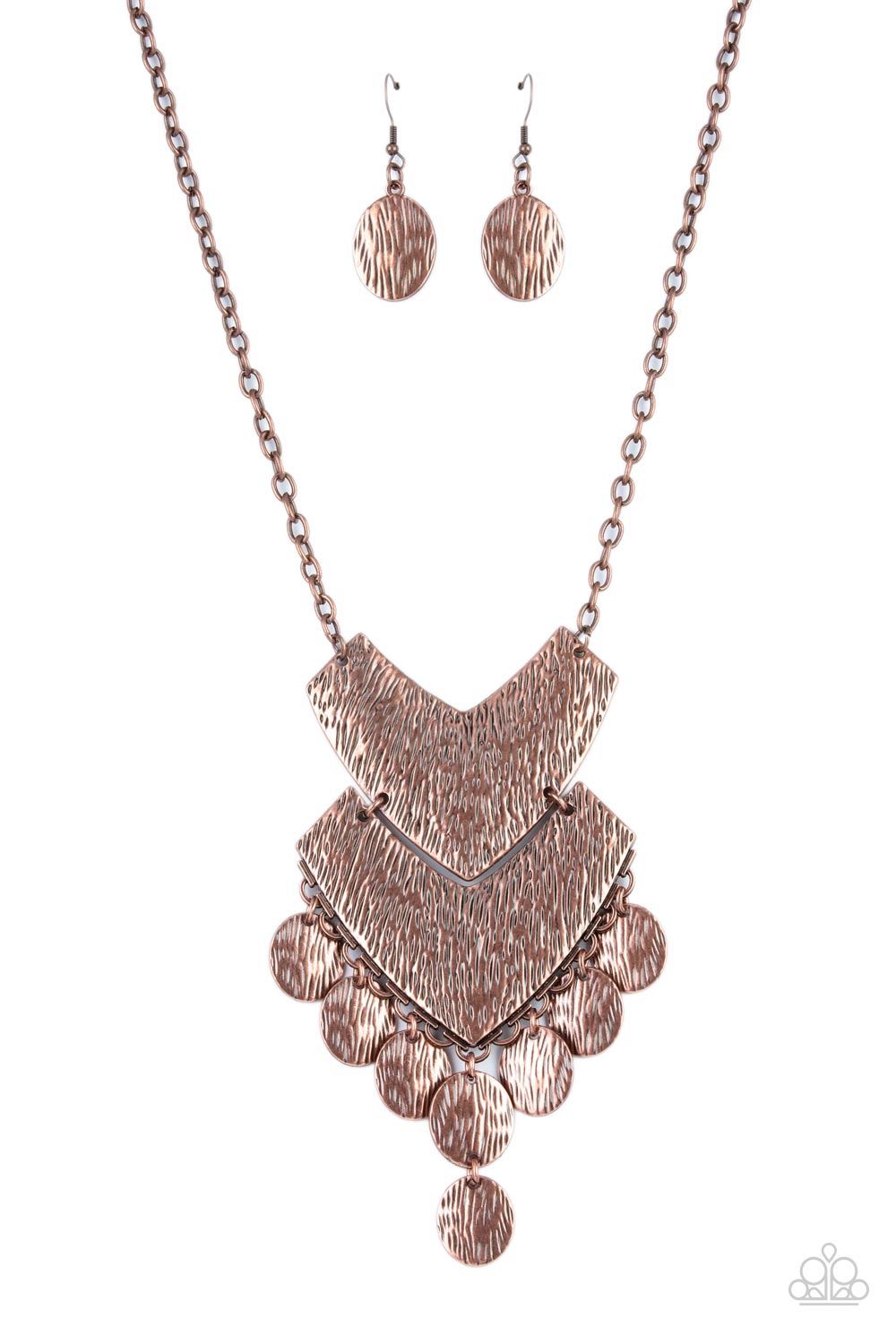Keys to the ANIMAL Kingdom - copper - Paparazzi necklace