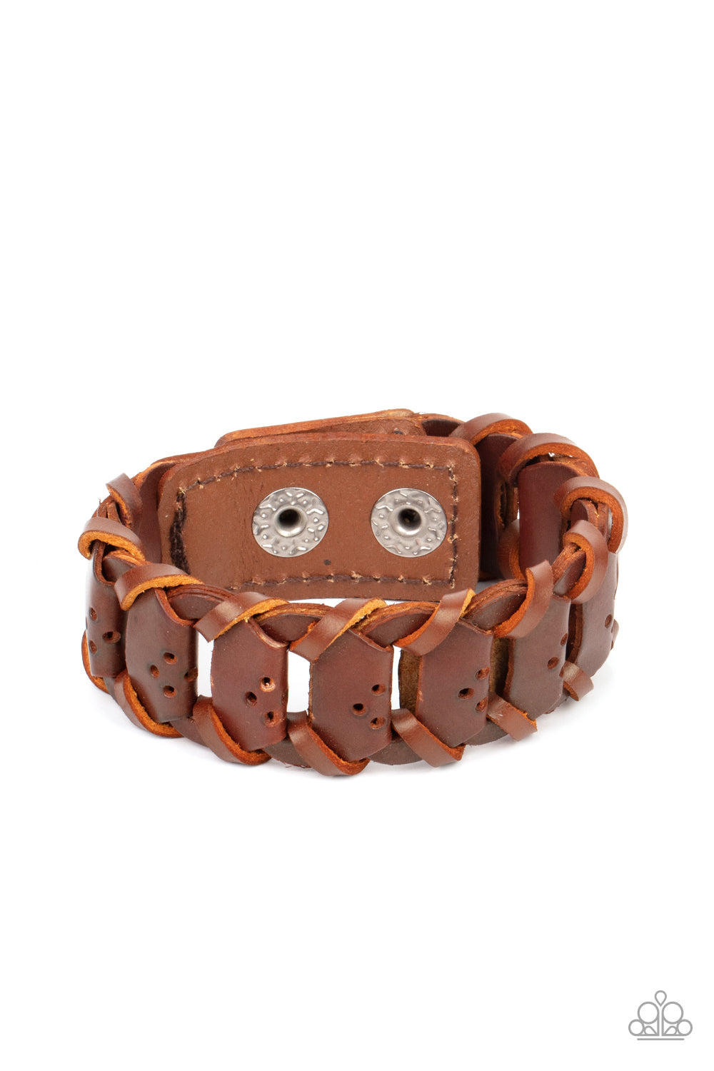 Knocked for a Loop - brown - Paparazzi mens bracelet