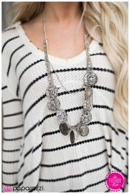 Lady Liberty - Silver - Paparazzi necklace