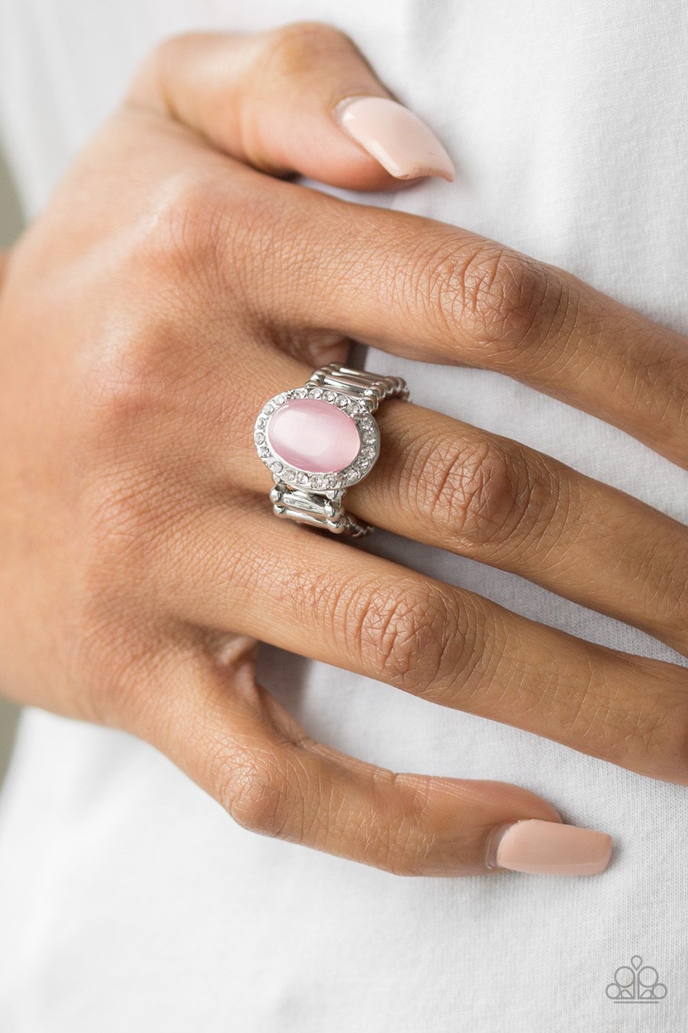 Laguna Luxury-pink-Paparazzi ring