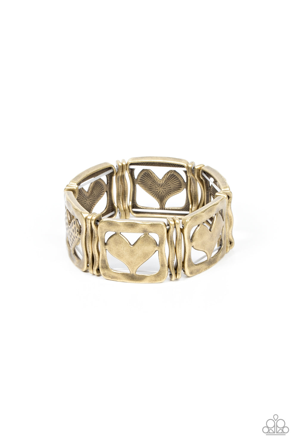 Legendary Lovers - brass - Paparazzi bracelet