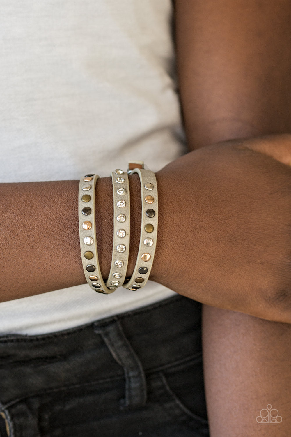 Lets Go For a Catwalk - brown - Paparazzi bracelet