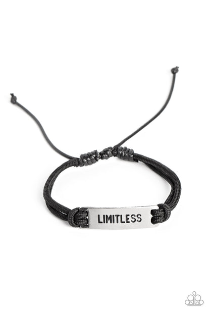 Limitless Layover - black - Paparazzi bracelet