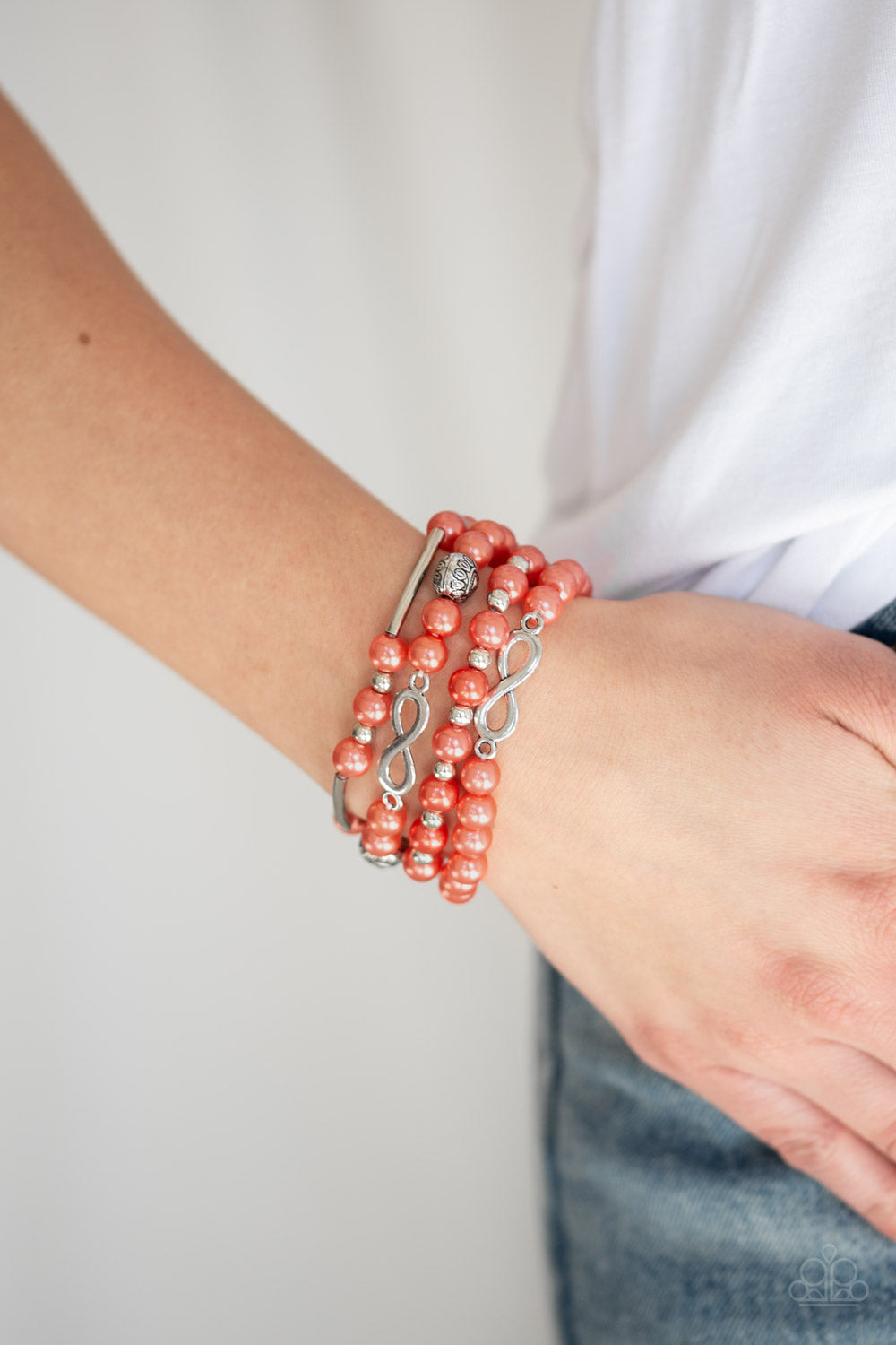 Limitless Luxury - orange - Paparazzi bracelet