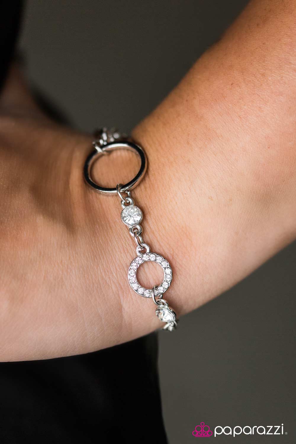 Live. Love. Sparkle. - White - Paparazzi bracelet